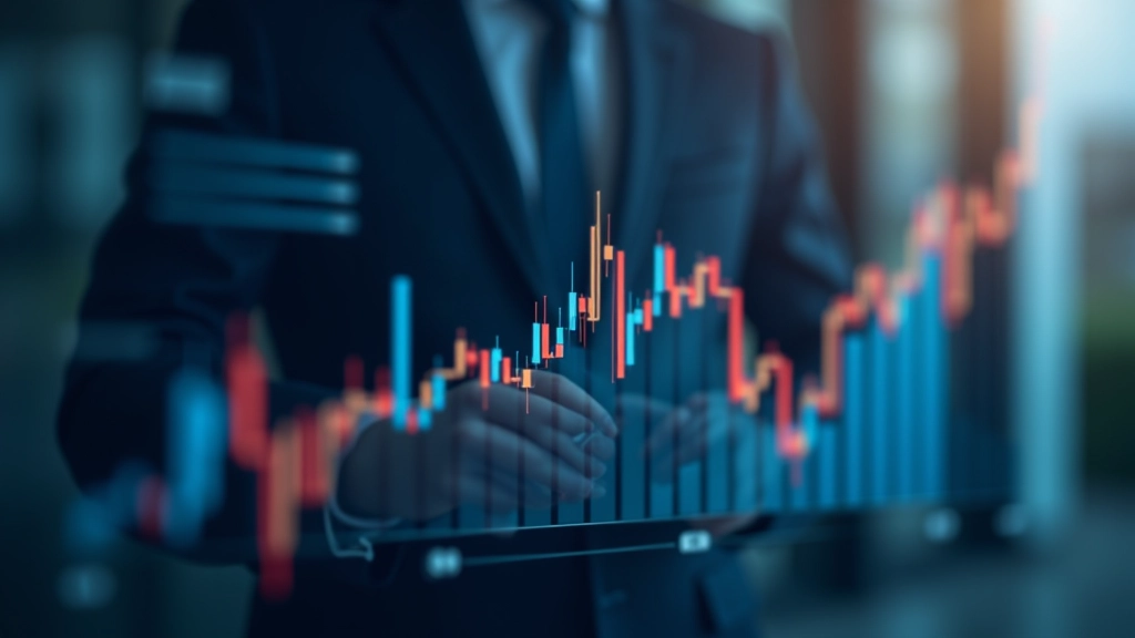 Prognosediagramm für zukünftige Inflation, Trend-Analyse, wirtschaftliche Vorhersagen