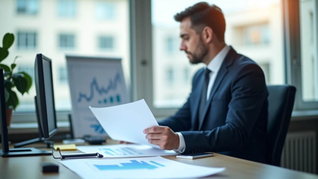 Wirtschaftsanalytiker bei der Bewertung von Marktdaten und Wirtschaftsberichten